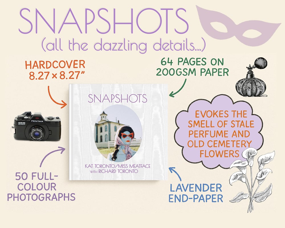 NEW! Miss Meatface 'SNAPSHOTS' PHOTOBOOK