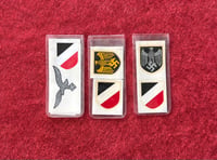 Image 1 of WW2 (Nazi Germany) Military Helmet Decals - Replica
