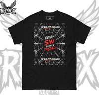 Image 1 of Jesus Cut The Web T Shirt