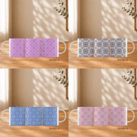 Image 1 of Hmong Floral Bloom with Snail Motif Mug