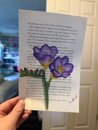 Image 2 of "Freesia" Watercolor Painting 