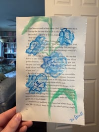 Image 2 of "Delphinium" Watercolor Painting 