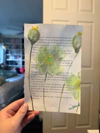 Image 2 of "Poppy" Watercolor Painting 