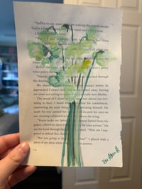 Image 2 of "Sweet Pea" Watercolor Painting 