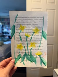Image 2 of "Yellow Wood Anemone" Watercolor Painting 
