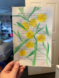 Image 2 of "Mimosa" Watercolor Painting 