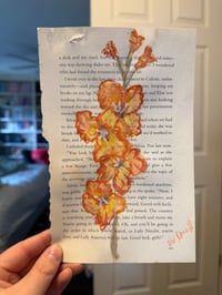 Image 2 of "Gladiolus" Watercolor Painting 