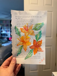 Image 2 of "Flame Azalea" Watercolor Painting 