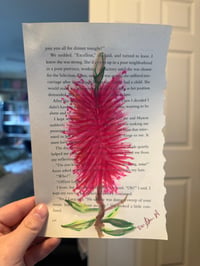 Image 2 of "Bottlebrush" Watercolor Painting 