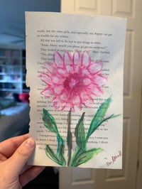 Image 2 of "Dahlia" Watercolor Painting 