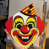 dracula clown cutout