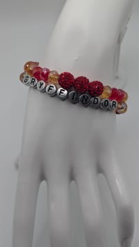Image 2 of Gryffindor Inspired Double Stack Bracelets