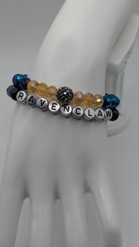 Image 2 of Ravenclaw Inspired Double Stack Bracelets
