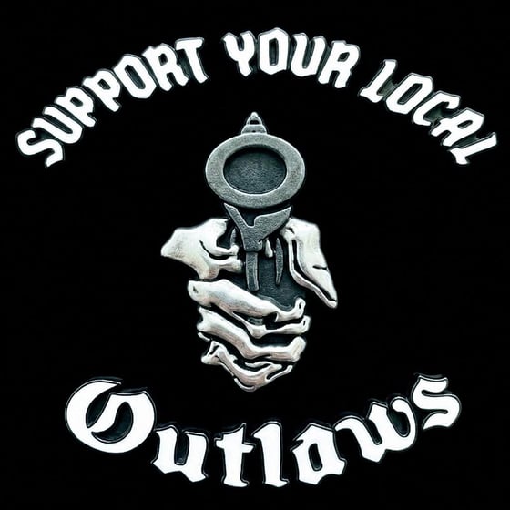 Image of Support your local Outlaws banner 