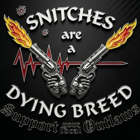 Image of Snitches 5'x7' banner 