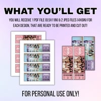 Image 2 of Printable Katseye Fan Ticket - Instant Digital Download