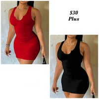 Plus Mid Dresses 