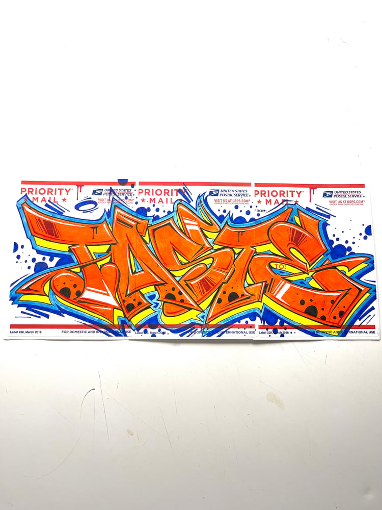 Image of Priority sticker piece