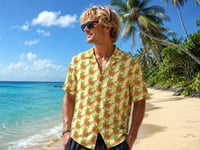 Image 1 of Orange Sunshine Button Down