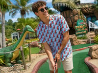 Rooty Blue Button Down 