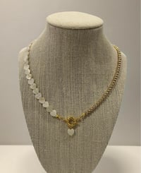 Image 2 of Half heart necklace 