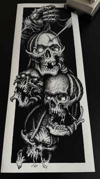 Image 4 of Battle spoils - Ink on paper (300gsm) 50cmx20cm