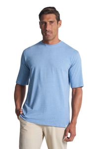 Men's Morada Everyday Short Sleeve T-Shirt | Light Blue Heather