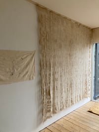 Image 16 of EARLY 20TH CENTURY TAMBOUR LACE PANEL