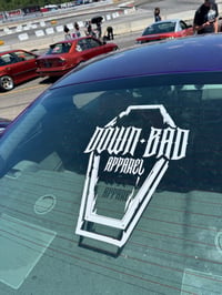 Image 3 of Down Bad Coffin Banner