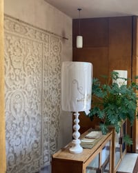 Image 18 of EARLY 20TH CENTURY TAMBOUR LACE PANEL