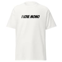 Image 2 of I Love MoMo Tshirt Black/White