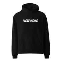 I LOVE MOMO Hoodie Black
