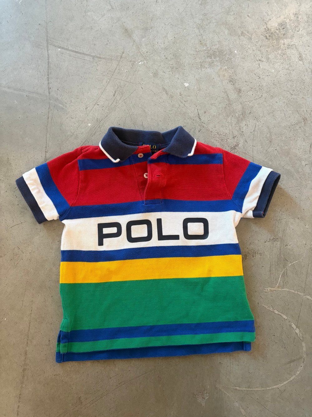 Image of Vintage Polo Collar Shirt 2T