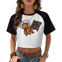 Image 3 of Goldy AF Crop Top 