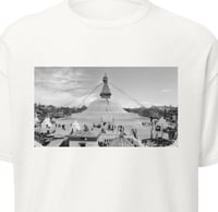 Image 5 of Boudhanath Chest Printed Tshirt Multiple Colours