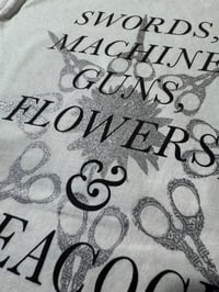 Image 4 of ULVER "FLOWERS OF EVIL" WHITE T-SHIRT (PRE-ORDER)
