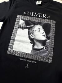 Image 4 of ULVER "FLOWERS OF EVIL" BLACK T-SHIRT (PRE-ORDER)