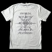 Image 5 of ULVER "FLOWERS OF EVIL" WHITE T-SHIRT (PRE-ORDER)