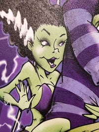 Image 3 of "High Voltage" canvas print