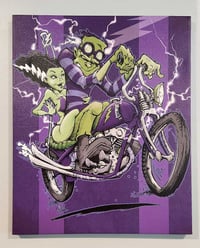 Image 1 of "High Voltage" canvas print