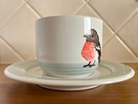 Image 2 of Scarlet Robin Cup and Saucer