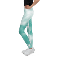 Image 3 of Youth Leggings (cloudy days)