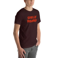 Image 18 of Civilly Disobey Anarchist's Unisex t-shirt