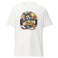 Image 3 of Tom And Jerry Tshirt Black/White