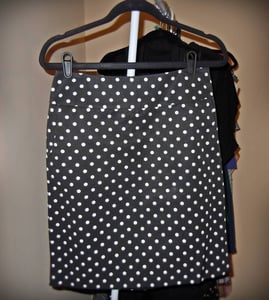 Image of Merona Polka Dot Pencil Skirt