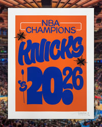 Image 1 of Knicks Championship Print