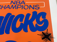 Image 4 of Knicks Championship Print
