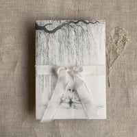 Image 8 of Willow and Swan printed vellum wrap for 5x7 cards PACK of 10