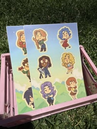 Image 2 of [sdv] bachelorettes sticker sheet