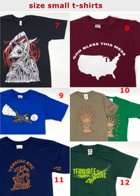 Image 3 of SIZE SMALL t-shirts from the archive
